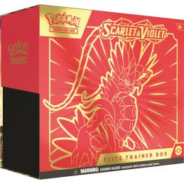 Pokemon Scarlet and Violet Elite Trainer Box Red Koraidon