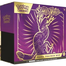 Pokemon Scarlet and Violet Elite Trainer Box Purple Miraidon