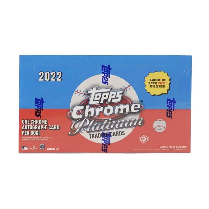 2022 Topps Chrome Platinum Anniversary Baseball Hobby Box - Canada Card  World