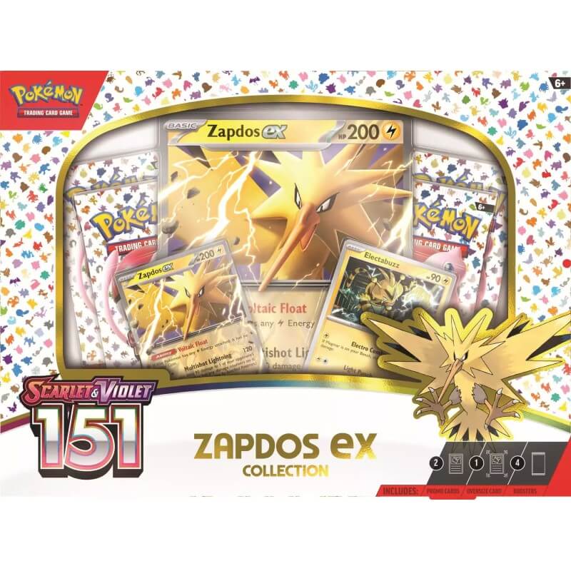 Pokemon Scarlet and Violet 151 Zapdos ex Collection Box - Canada