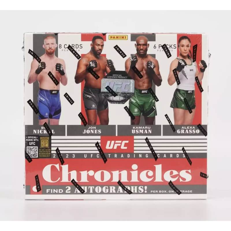 2025 Panini Chronicles UFC Hobby Box Canada Card World