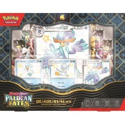 Pokemon Scarlet and Violet Paldean Fates Premium Collection ex Quaquaval