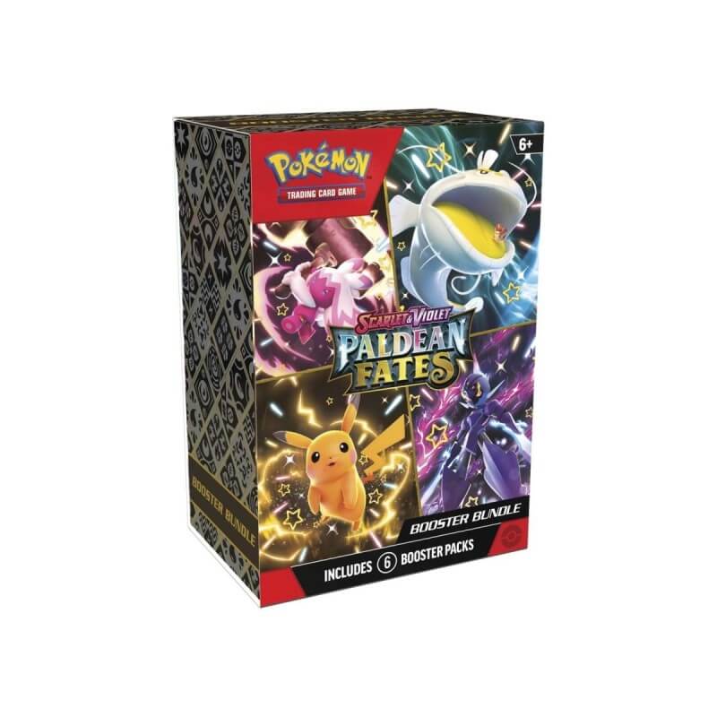 Pokemon Scarlet and Violet Paldean Fates Booster Bundle Box