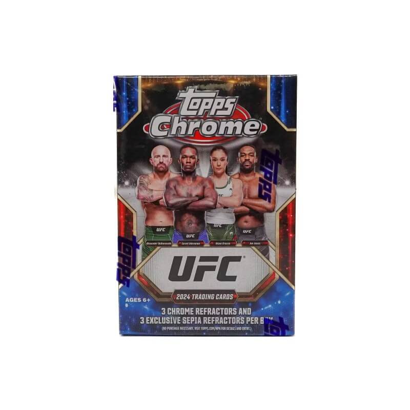 2025 Topps Chrome UFC Blaster Box Canada Card World