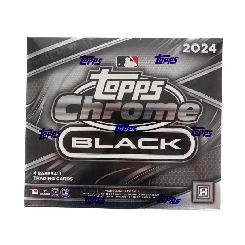 2025 Topps Chrome Black Baseball Hobby Box Canada Card World