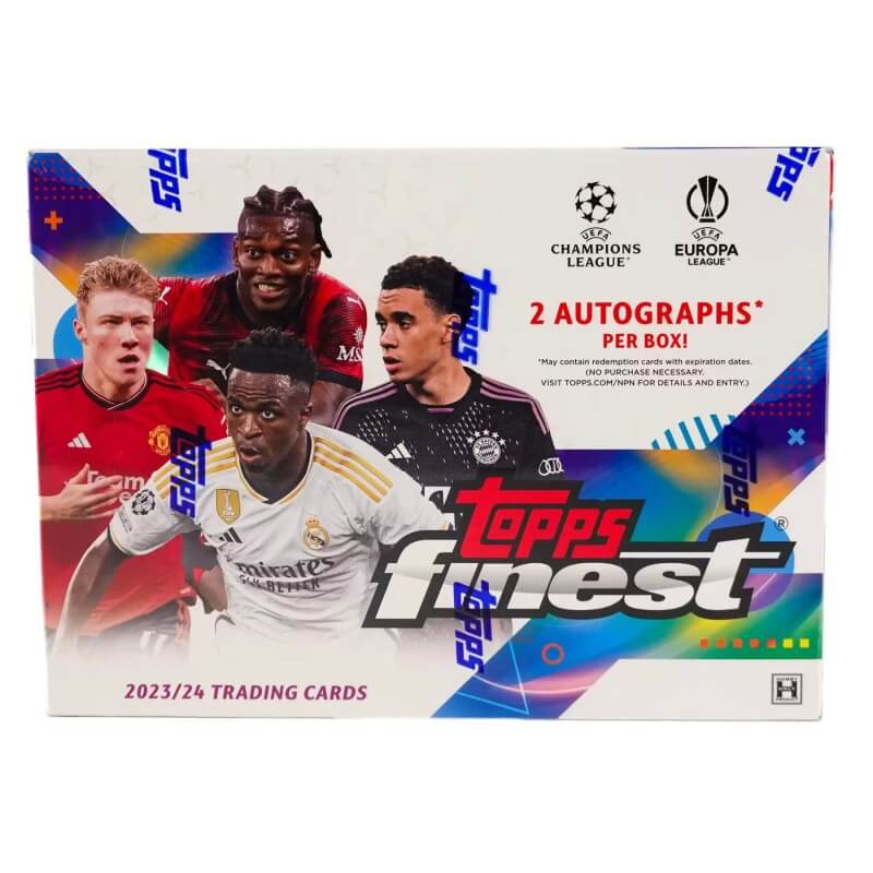 202324 Topps UEFA Club Competitions Finest Soccer Hobby Box Canada