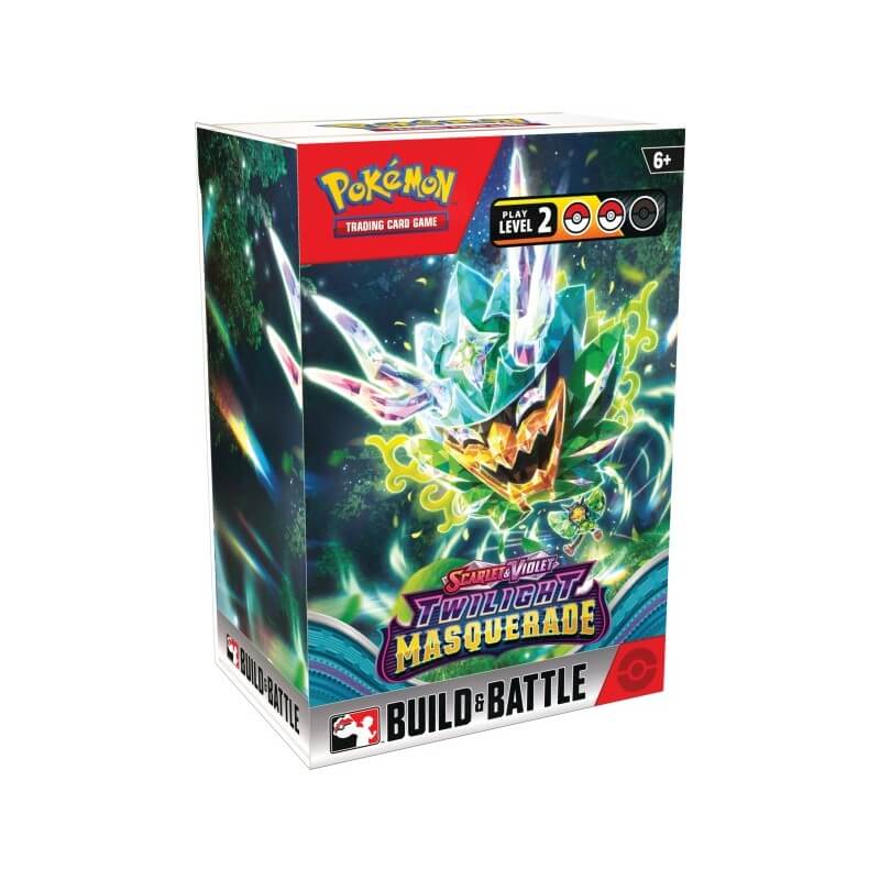 Pokemon Scarlet and Violet Twilight Masquerade Build and Battle Box