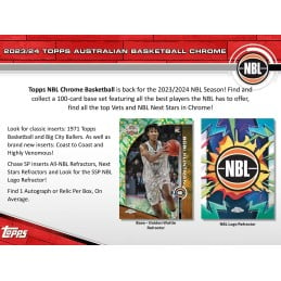 2023-24 Topps Chrome NBL Australian Basketball Hobby Box