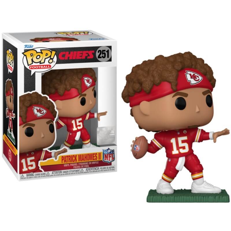 POP! NFL Patrick Mahomes II Kansas City Chiefs Vinyl Figure