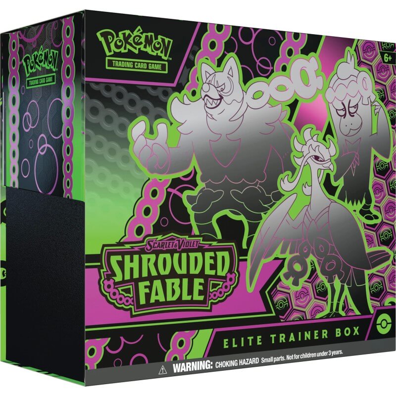 Pokemon Scarlet and Violet Shrouded Fable Elite Trainer Box