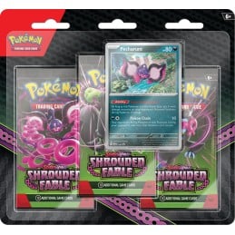 Pokemon Scarlet and Violet Shrouded Fable 3-Pack Blister