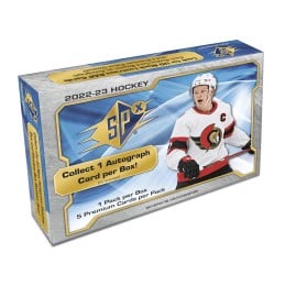 2022-23 Upper Deck SPx Hockey Hobby Box