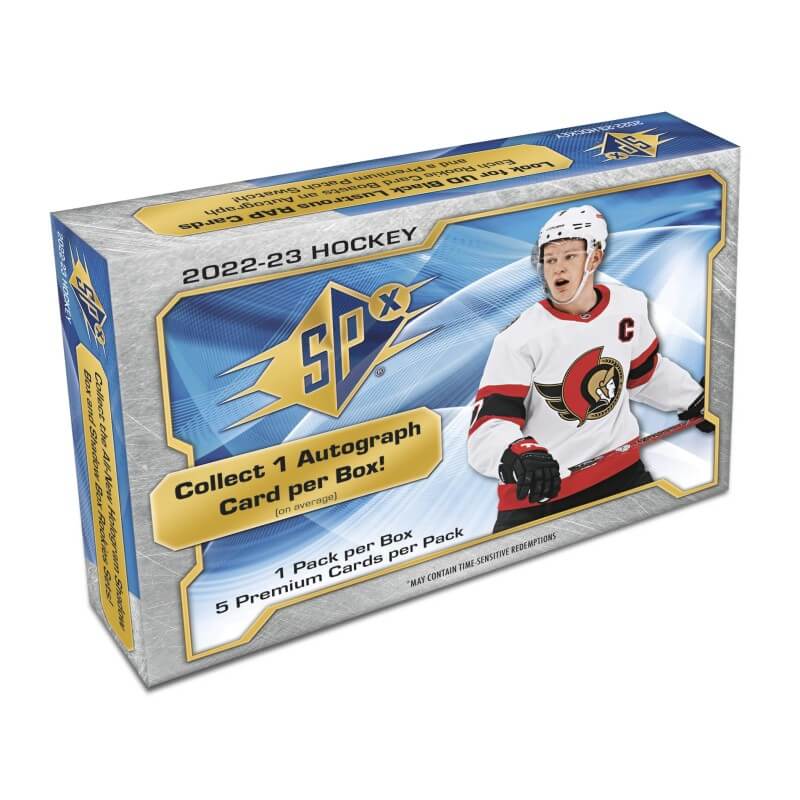 2022-23 Upper Deck SPx Hockey Hobby Box