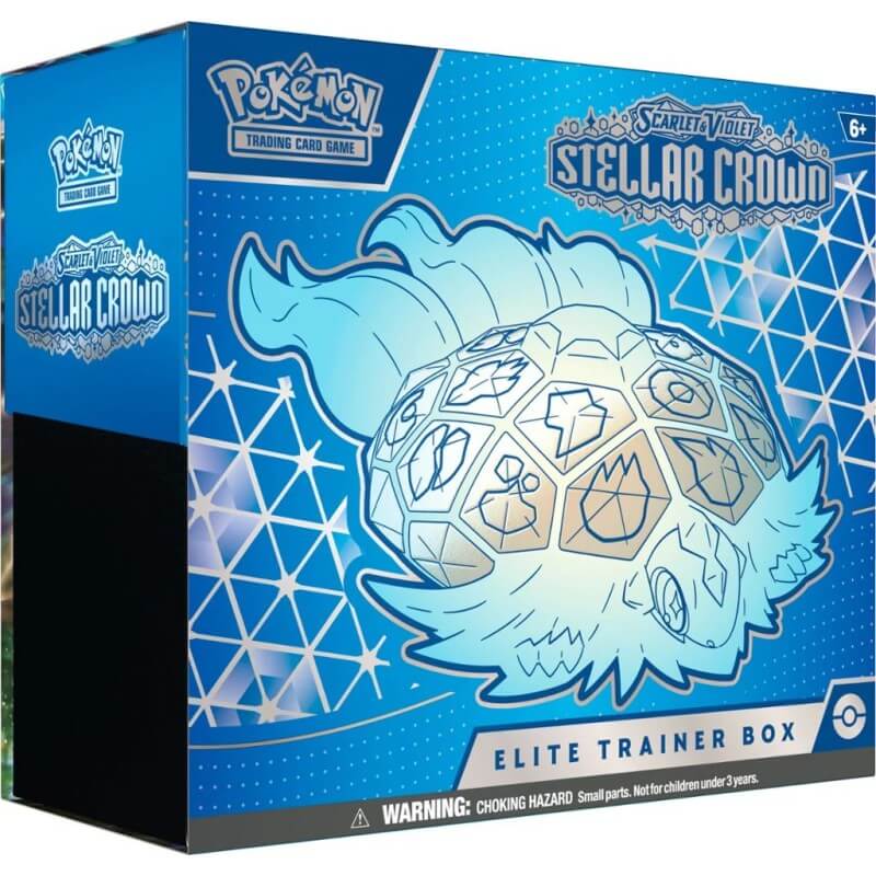 Pokemon Scarlet and Violet Stellar Crown Elite Trainer Box