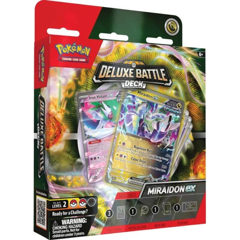 Pokemon Moraidon ex Deluxe Battle Deck