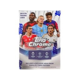 2023-24 Topps Chrome UEFA Club Competitions Soccer Blaster Box