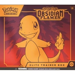 Pokemon Scarlet and Violet Obsidian Flames Elite Trainer 10 Box Case