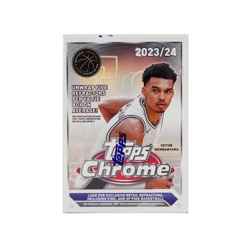 2023-24 Topps Chrome Basketball Blaster Box