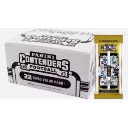 2023 Panini Contenders Football Jumbo Value 12-Pack Box