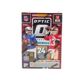 2023 Panini Donruss Optic Football Hobby Blaster Box - Purple Shock Parallels