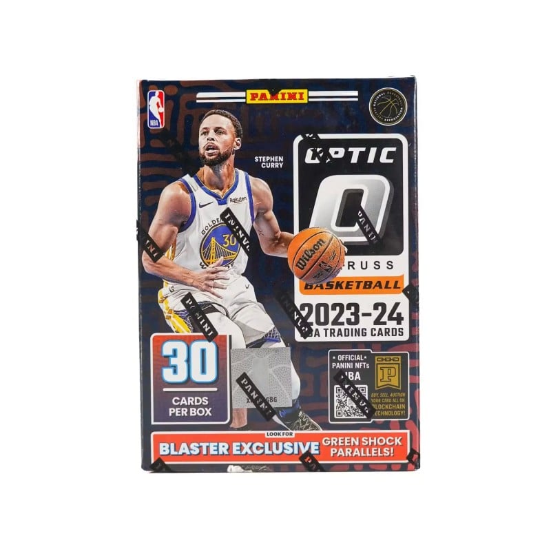 2023-24 Panini Donruss Optic Basketball Blaster Box - Green Shock Parallels