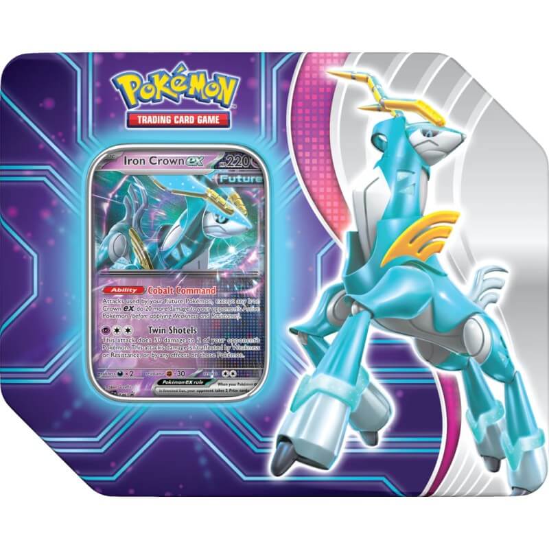 Pokemon Paradox Destinies Tin - Iron Crown