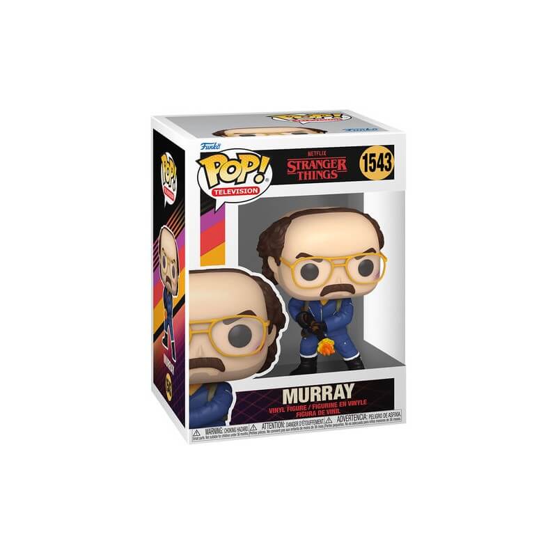 POP! Stranger Things Murray with Flame Thrower Vinyl Figure