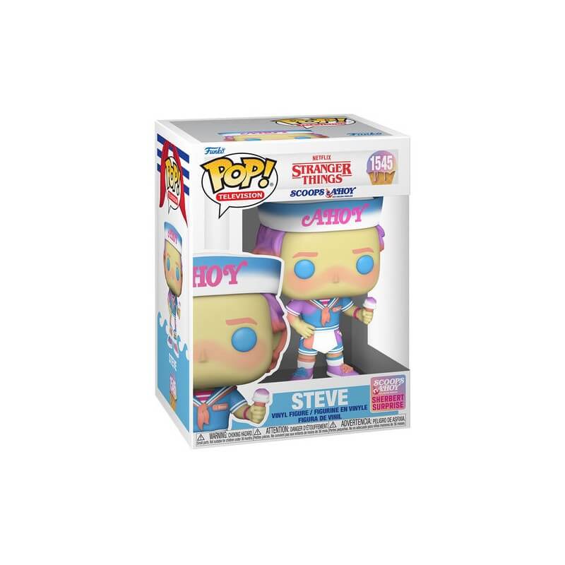 POP! Stranger Things Steve Scoops Ahoy Vinyl Figure