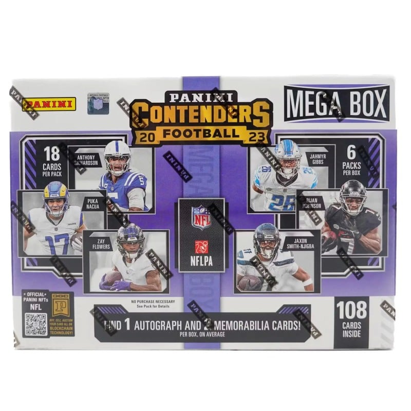 2023 Panini Contenders Football Hobby Mega Box