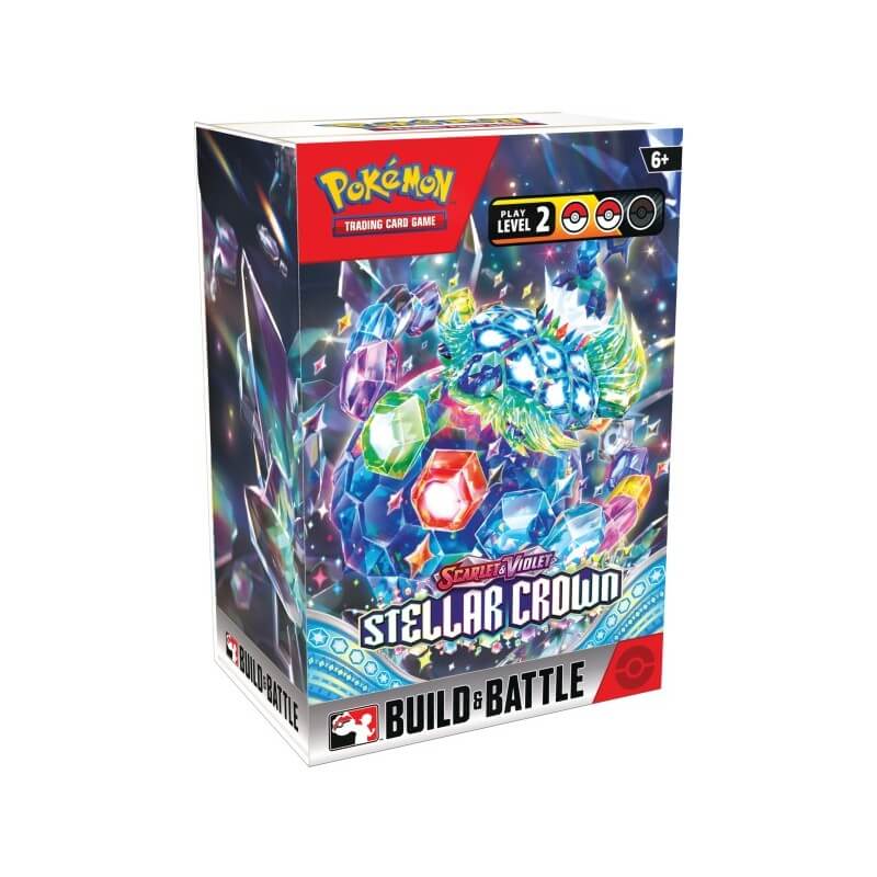 Pokemon Scarlet and Violet Stellar Crown Build and Battle Box