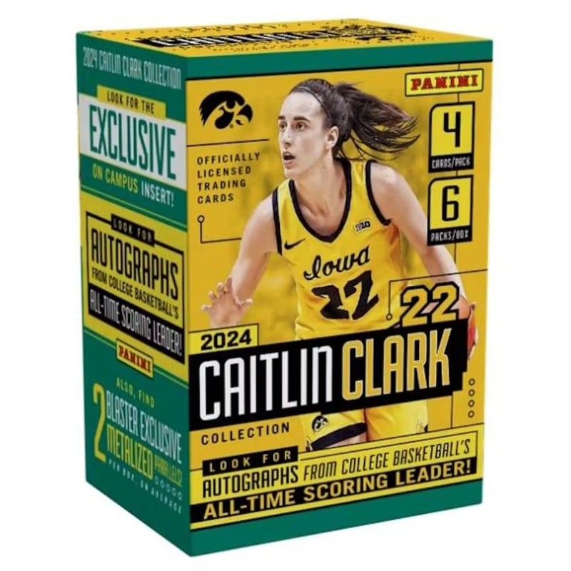 2024 Panini Caitlin Clark Collection Basketball Blaster Box