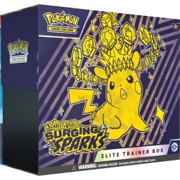 Pokemon Scarlet and Violet Surging Sparks Elite Trainer Box