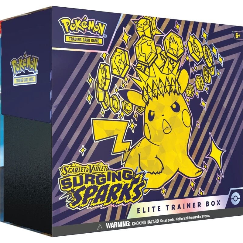 Pokemon Scarlet and Violet Surging Sparks Elite Trainer Box