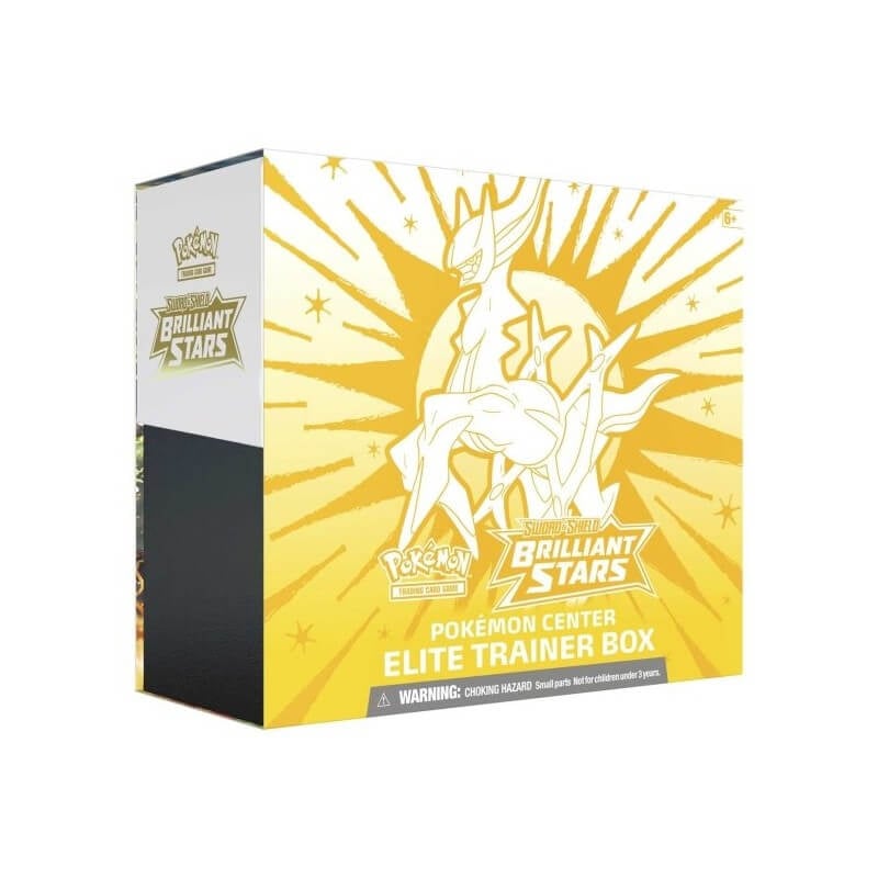 Pokemon Sword and Shield Brilliant Stars Pokemon Center Elite Trainer Box