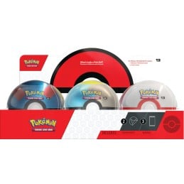 Pokemon Poke Ball Fall 2024 6-Tin Case