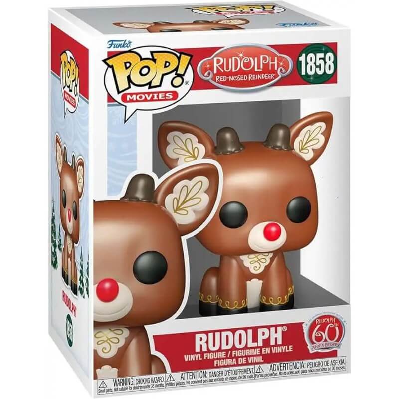 POP! Movies Rudolph the Red Nosed Reindeer Rudolph 60th Anniversary Vinyl Figure