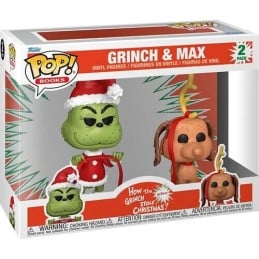 POP! Movies Grinch Stole Christmas Grinch and Max 2 Pack Vinyl Figure