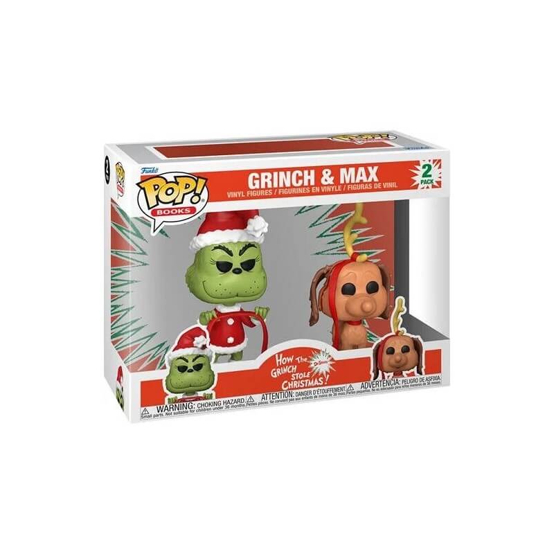 POP! Movies Grinch Stole Christmas Grinch and Max 2 Pack Vinyl Figure