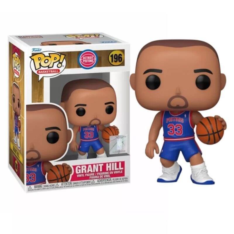 POP! NBA Grant Hill Detroit Pistons Rookie Vinyl Figure