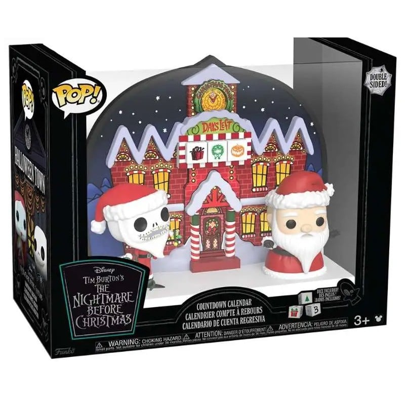 POP! The Nightmare Before Christmas Holiday Two Sided Calendar Vinyl Figure