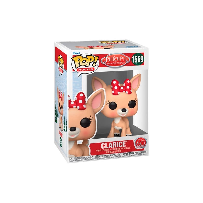 POP! Movies Rudolph the Red Nosed Reindeer Clarice 60th Anniversary Vinyl Figure