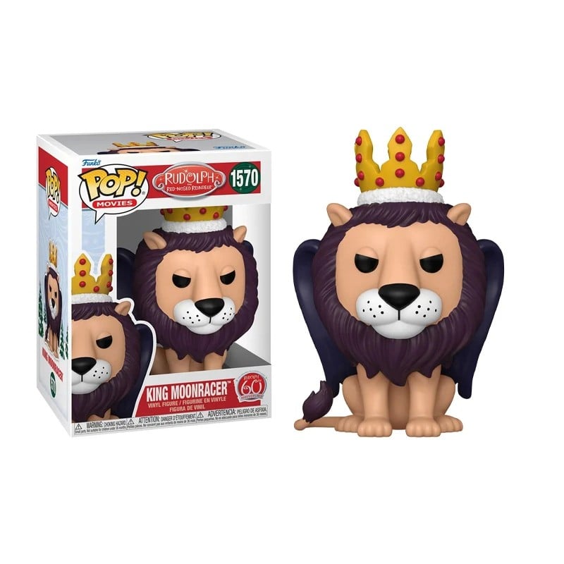 POP! Movies Rudolph the Red Nosed Reindeer King Moonracer 60th Anniversary Vinyl Figure