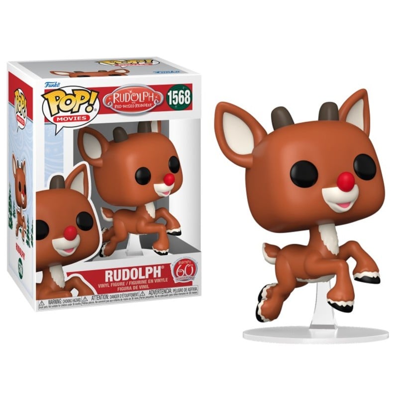 POP! Movies Rudolph the Red Nosed Reindeer Rudolph Flying 60th Anniversary Vinyl Figure