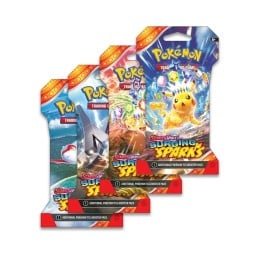 Pokemon Scarlet and Violet Surging Sparks Sleeved Booster Pack - Lot of 24