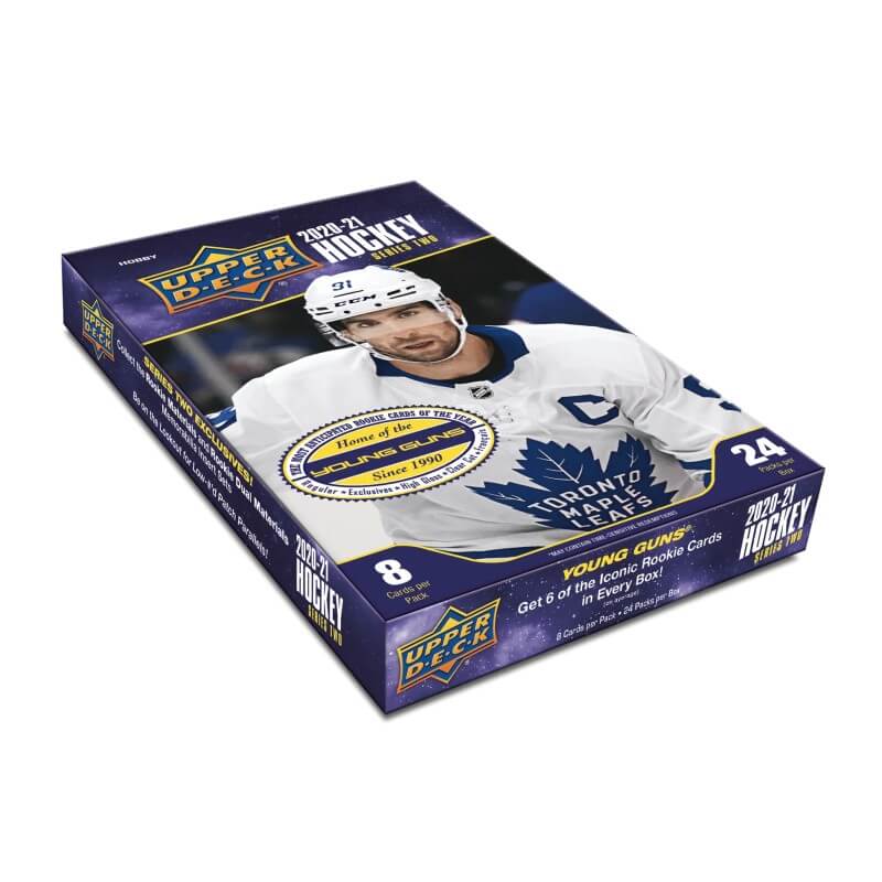 2020-21 Upper Deck Series 2 Hockey Hobby Box