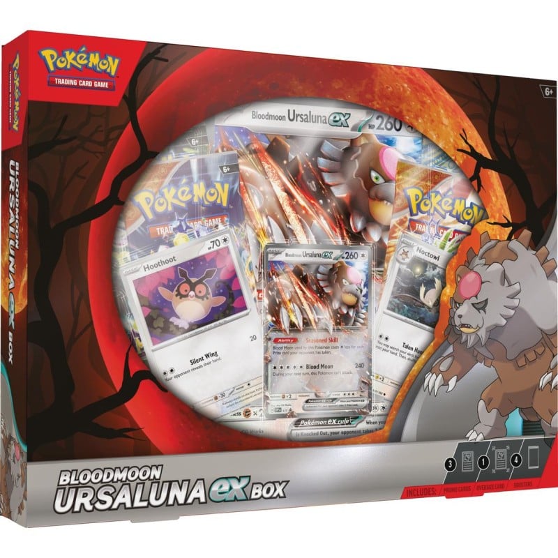 Pokemon Bloodmoon Ursaluna ex Box