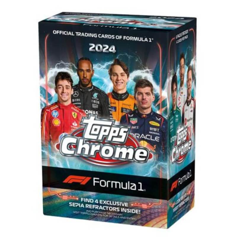 2024 Topps Chrome F1 Formula 1 Blaster Box