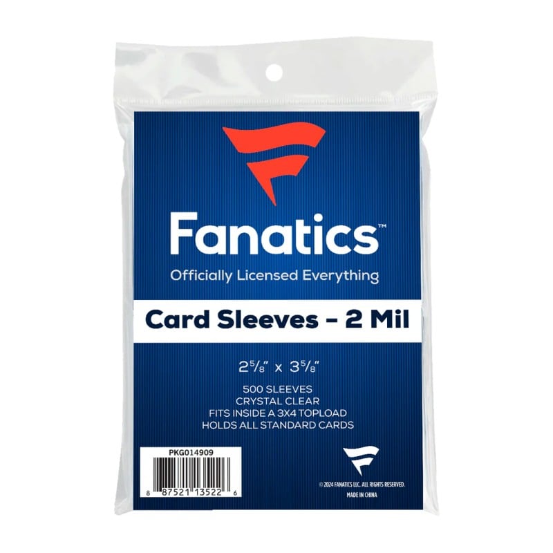 Fanatics Soft Sleeves - 500 Count