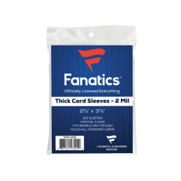 Fanatics Soft Sleeves - 100 Count - Thick