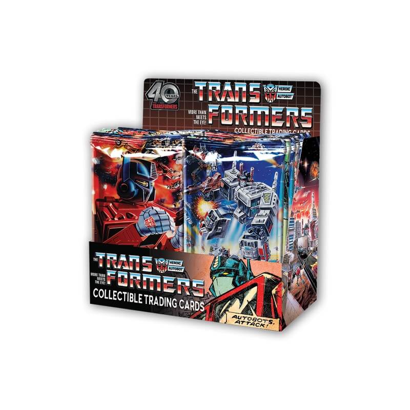 Transformers 40th Anniversary Trading Cards Hobby Box